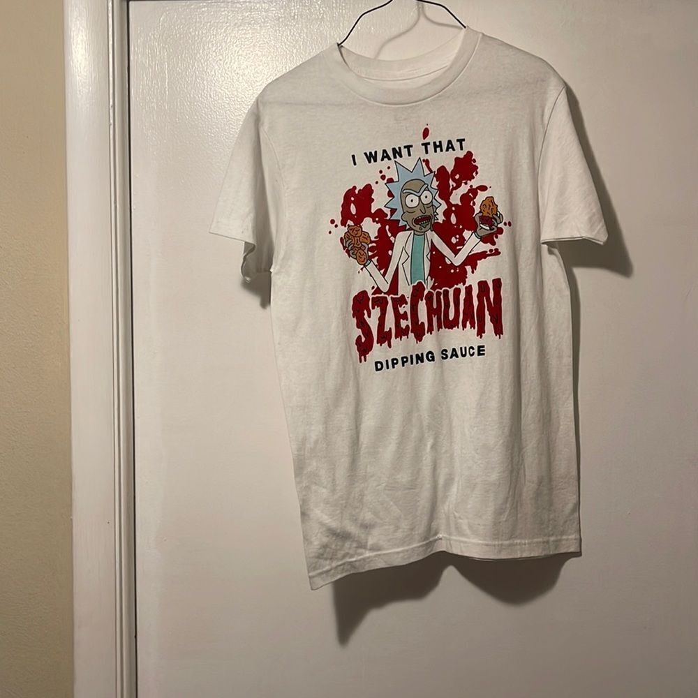 Rick And Morty Szechuan Dipping Sauce Shirt Small